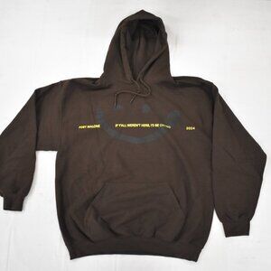 Post Malone Womens If Y'All Weren't Here, I'd Be Crying 2024 Hoodie New S, M